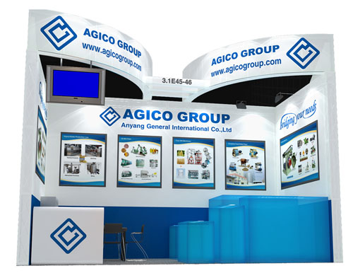 AGICO the 114 canton fair booth