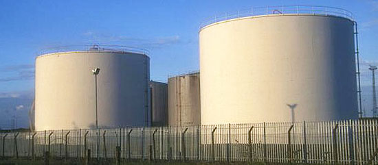 Oil Storage Tank - Oilseed Solvent Extraction