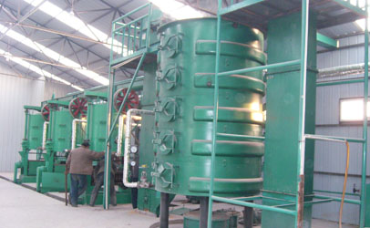 canola oil processing plant