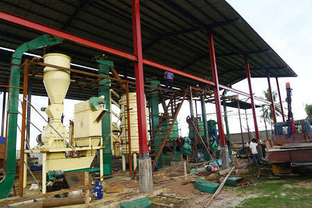 coconut oil extracting plant