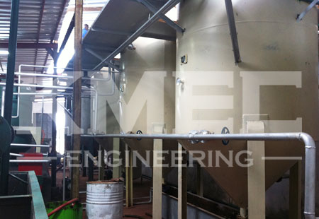  Photos of new workshop of coconut oil refining plant