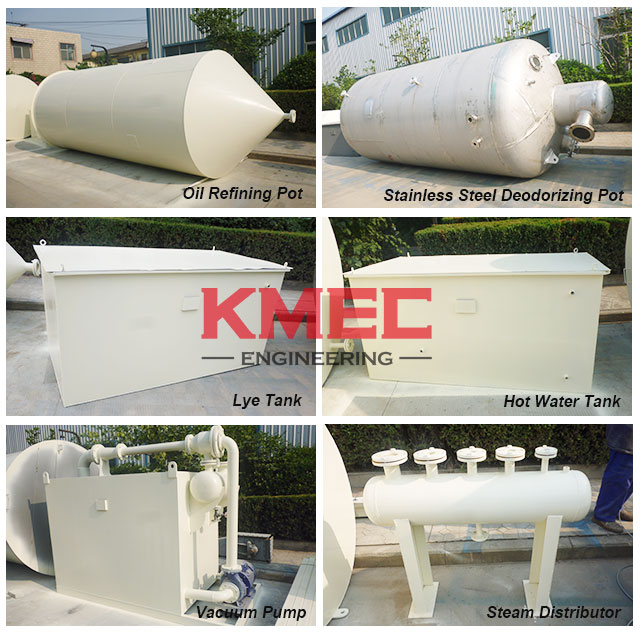 cottonseed refining and fractionation equipments