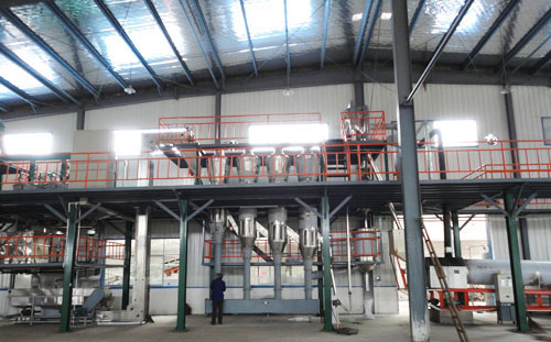 sesame oil processing plant