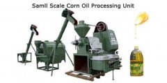 corn oil processing unit